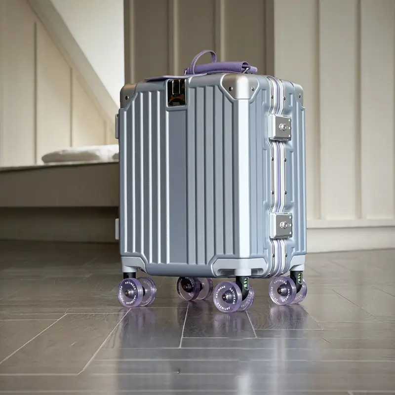 14-inch small, lightweight carry-on suitcase for women, mini children's trolley case (no check-in required)