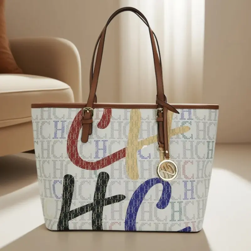 2025 New Tote Bag Versatile New Shoulder Bag Women's Crossbody Bag Luxury Leather Tote Bagbucket Bag Carolina Herrera