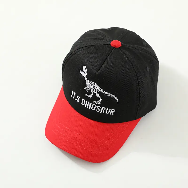 Baby Boy Cap Dinosaur Embroidered Cotton Summer Children Baseball Caps Baby Girl Hat 50-54cm Suitable for 2-8 Years Kids