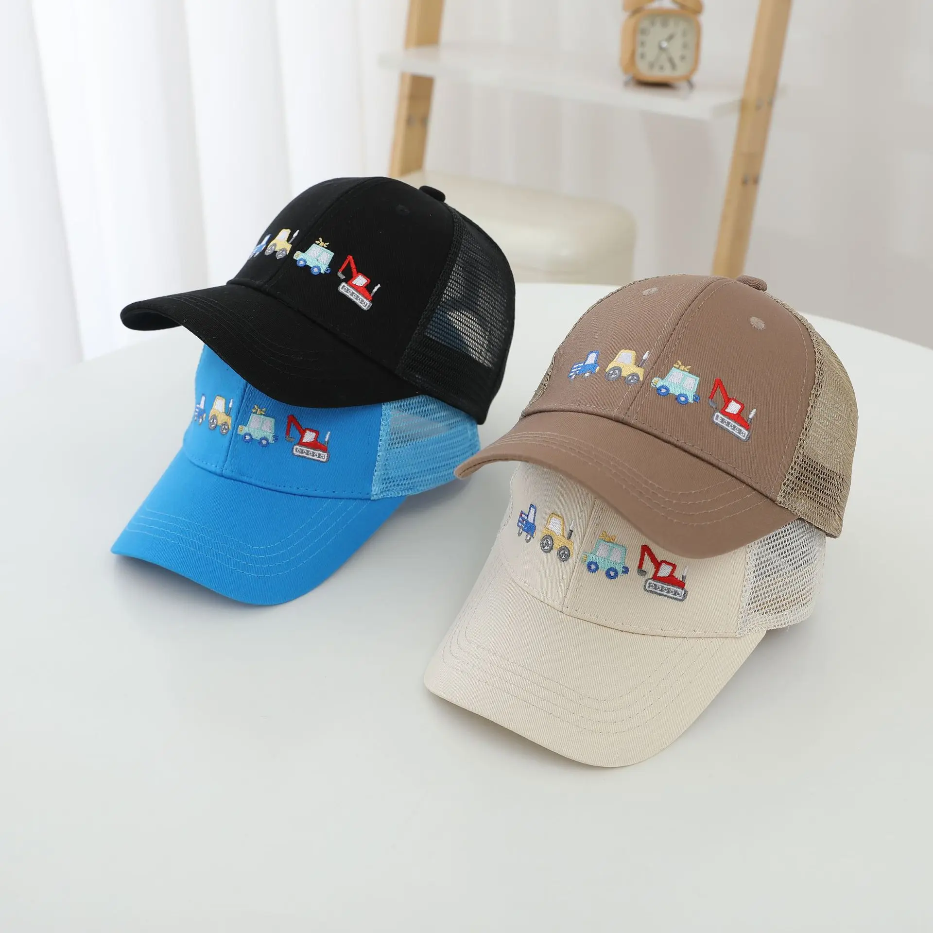 Cute Cartoon Kids Hats For Boys Girls Summer Autumn Baby Baseball Cap Children's Hip Hop Sun Hat Child Visor Caps