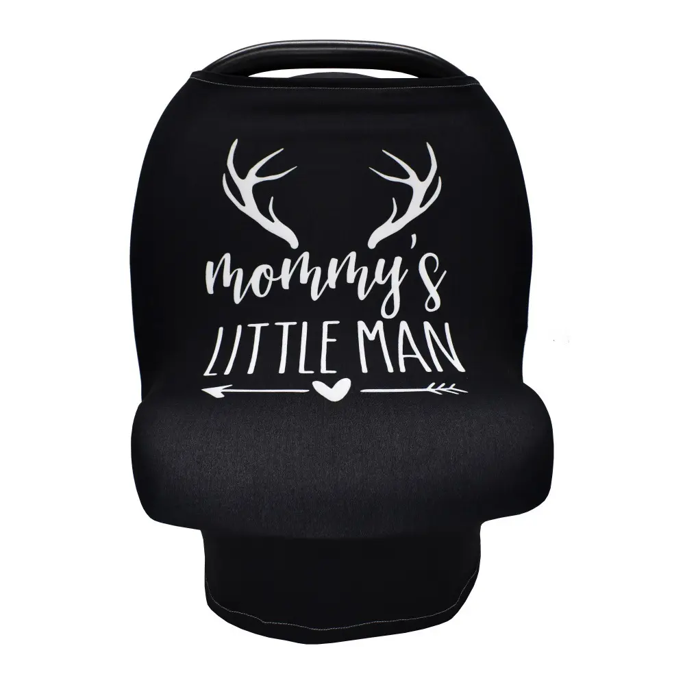 Hello World Sign Baby Seat Sunshade,Nursing Cover for Mom,Multifunctional Car Seat Dust Cover,Stroller Accessories