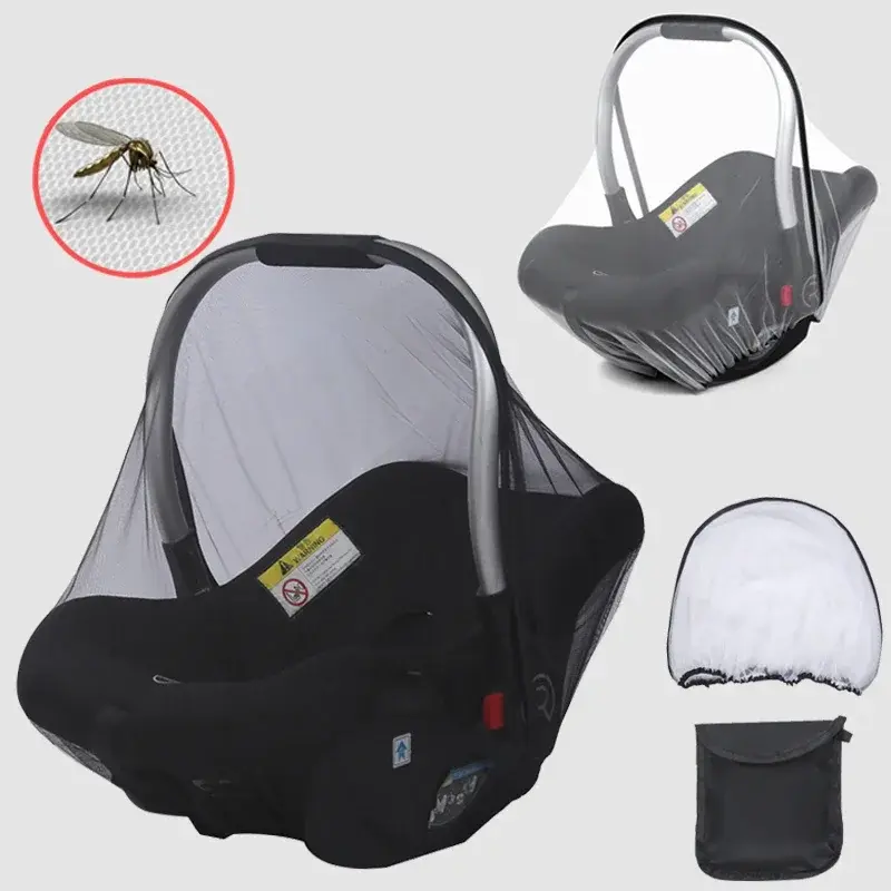 New Mosquito Net For Baby Stroller Summer Pram Insect Shield Net Infants Pushchair Cart Safe Protection Mesh Pram Accessories