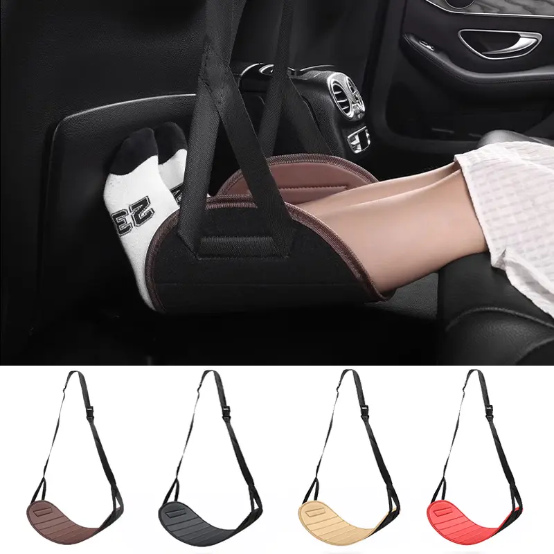 Kids Legs Rest Pads Car Back Row Seat Foot Holds Children's Legs Holding The Foot Stool Tour Rest Long-distance Foot Hold Mats