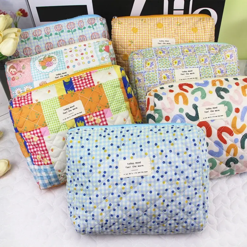 Baby Diaper Bag Cartoon Print Nappy Bag Zipper Handbag Carry Pack Travel Outdoor Diaper Storage Bag Multi Functional Storage Bag