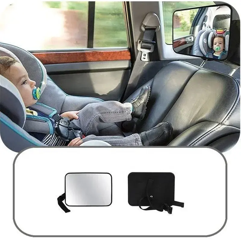 Car Rearview Mirror Baby Mirrors For Safety Interior Mirror Universal Car Seat Headrest Mirror Monitor Child Baby Safety Driving