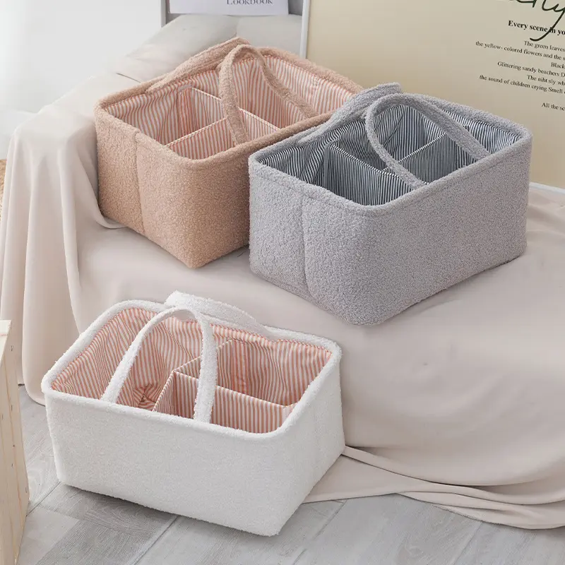 Travel Portable Mommy Bag Diaper Bag Feeding Bottle Storage Handbag Multifunctional Baby Products Organizer Basket