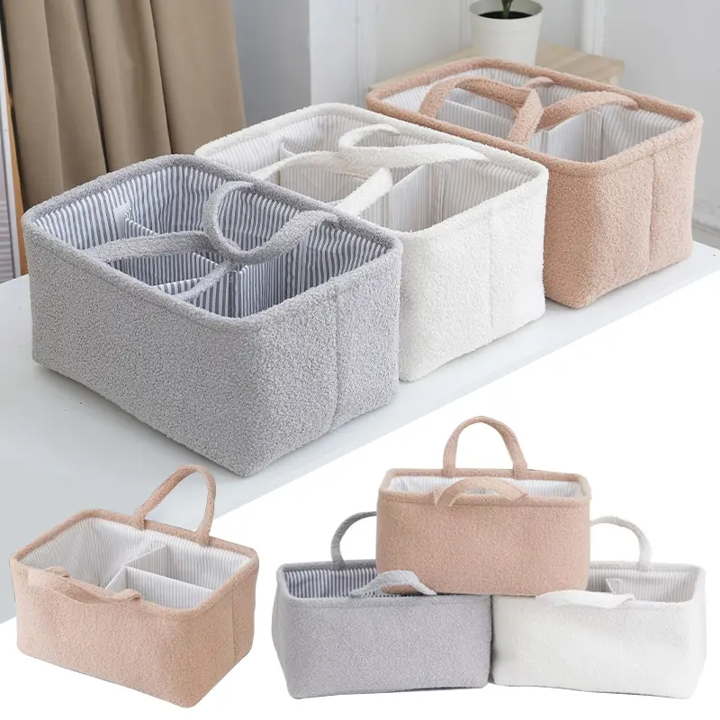 Travel Portable Mommy Bag Diaper Bag Feeding Bottle Storage Handbag Multifunctional Baby Products Organizer Basket