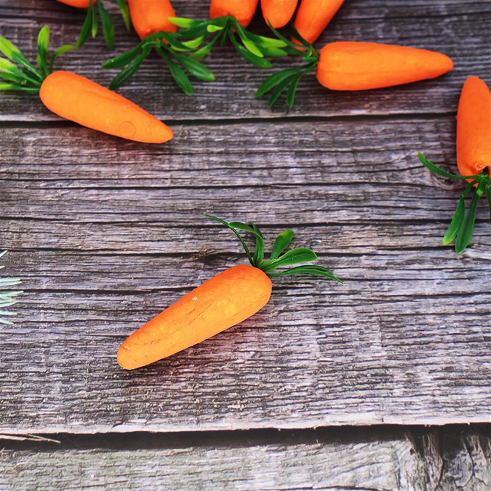 Lots Simulated Carrot Easter Foam Carrot Artificial Vegetable Decoration Supply Children Gift DIY Home Party Artificial Ornament