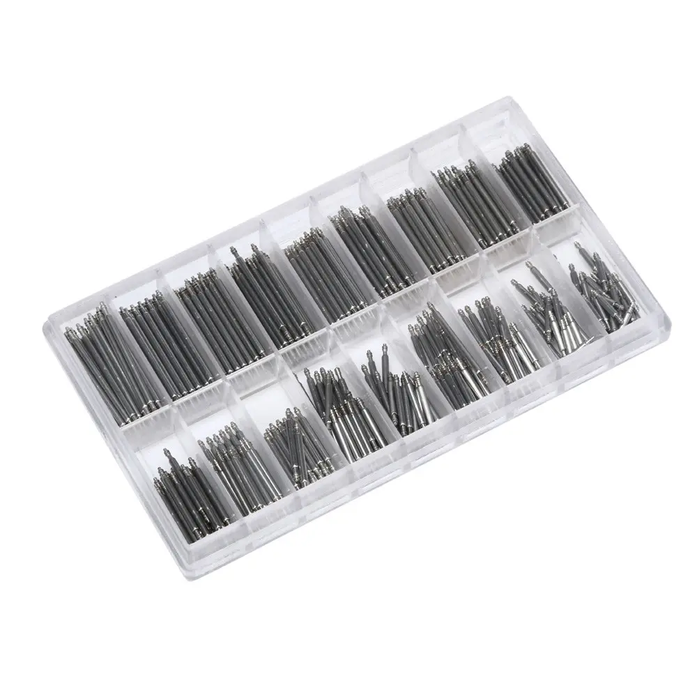 8-25mm Watch Band Spring Bars Strap Link Pins Repair Watch Link Pins Tool Sets Professional Tool Accessories