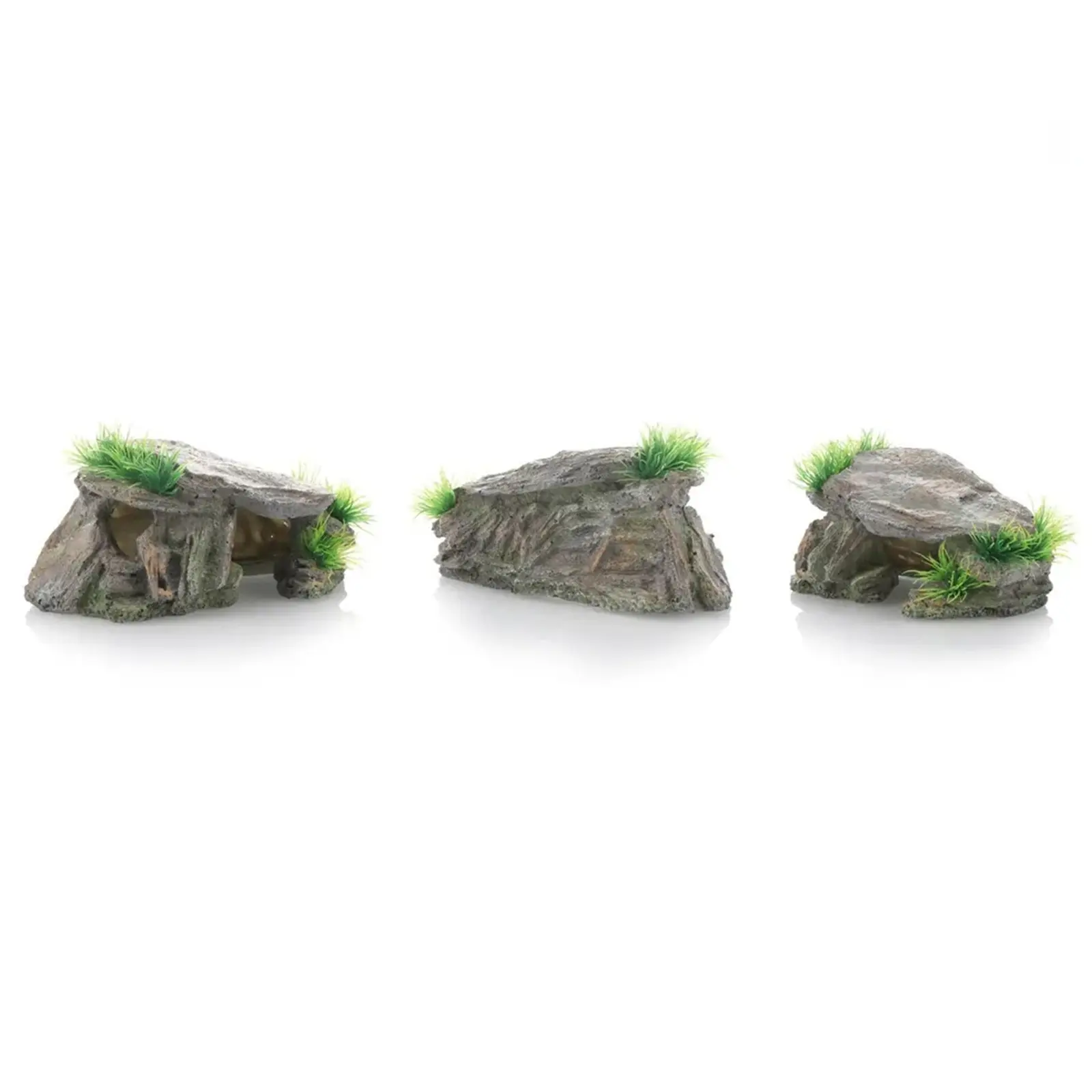 Reptile Rock Hide Cave Natural Reptile Hiding Rock Cave Aquarium Hide Cave Hideout Shrimp Cave Fish Tank Decor for Freshwater
