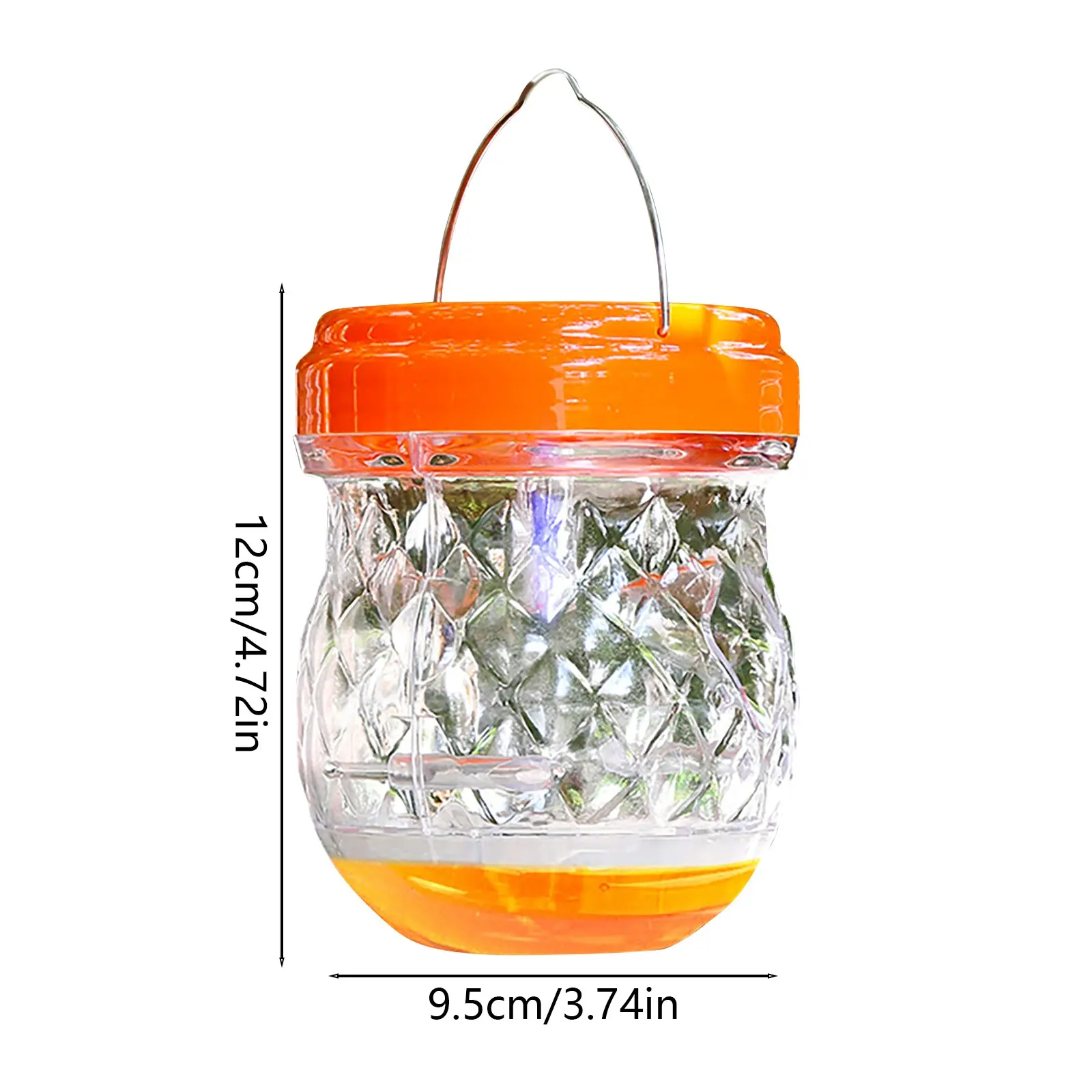 Hornet Trap Hanging Hornets Bee Fly Catcher Wasp Repellent Reusable Non-toxic Pest Control for Home Farm Garden Supplies