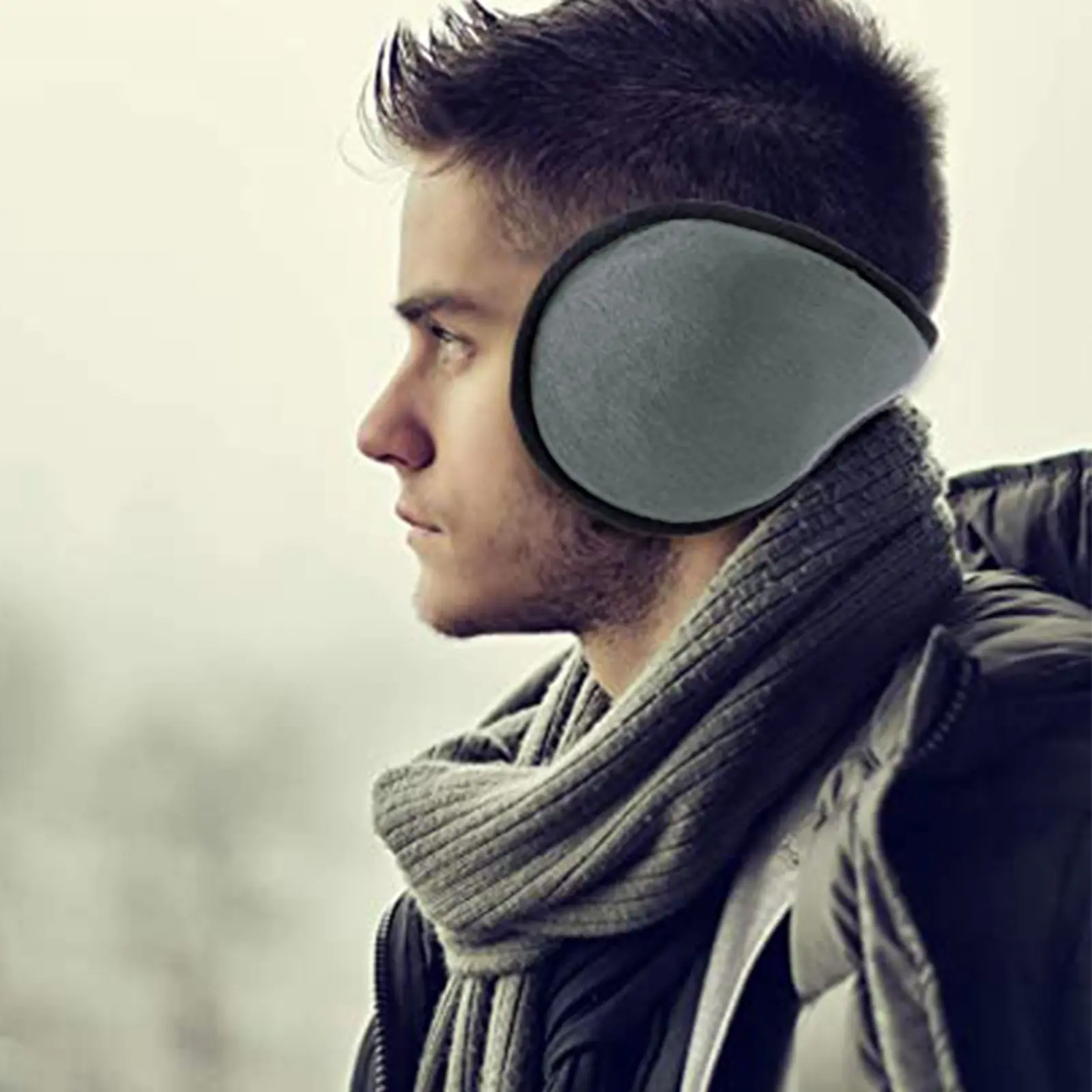 Winter Thicken Fur Earmuffs for Men Women Velvet Ear Cover Outdoor Cycling Skiing Warm Plush Fleece Winter Ear Muffs Protector