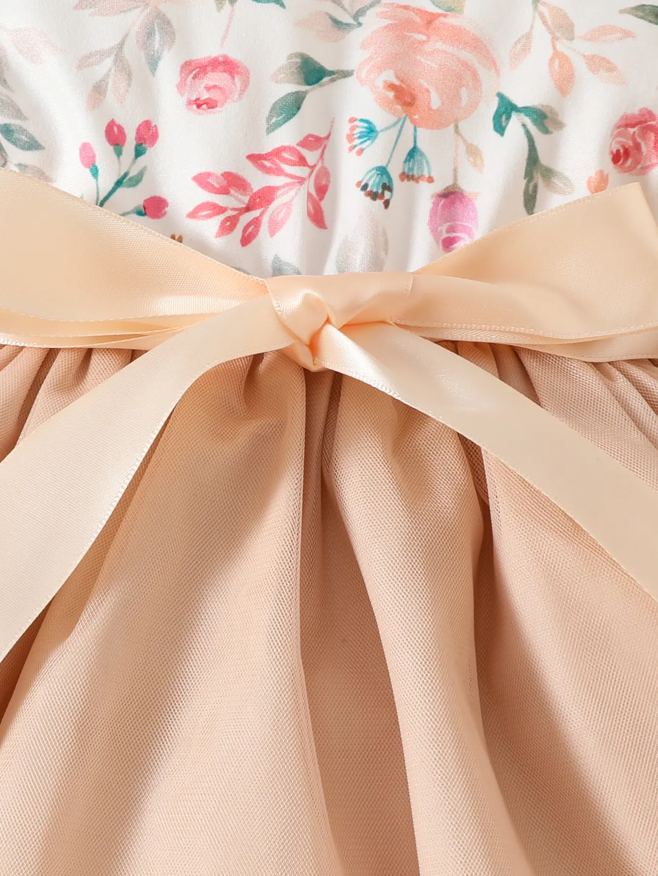 3Pcs Baby girl Princess Dress  Floral Chiffon Fashionable Dress+Headband+Belt for 0-24 Months Baby girl Spring and Autumn Dress