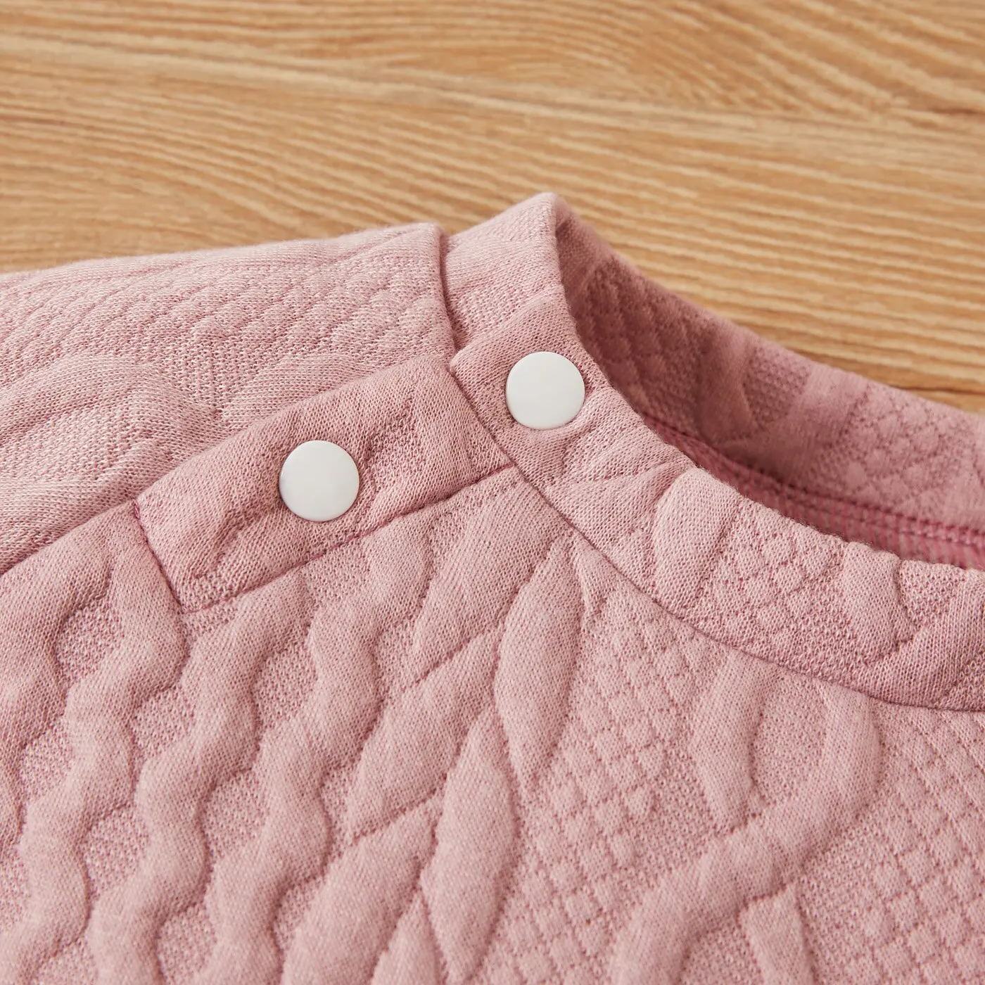 0-3Years Baby Boy Girl Clothing Set Solid Color Long Sleeve Top+Pants Autumn & Winter Daily Casual 2PCS Outfit for Toddler Baby