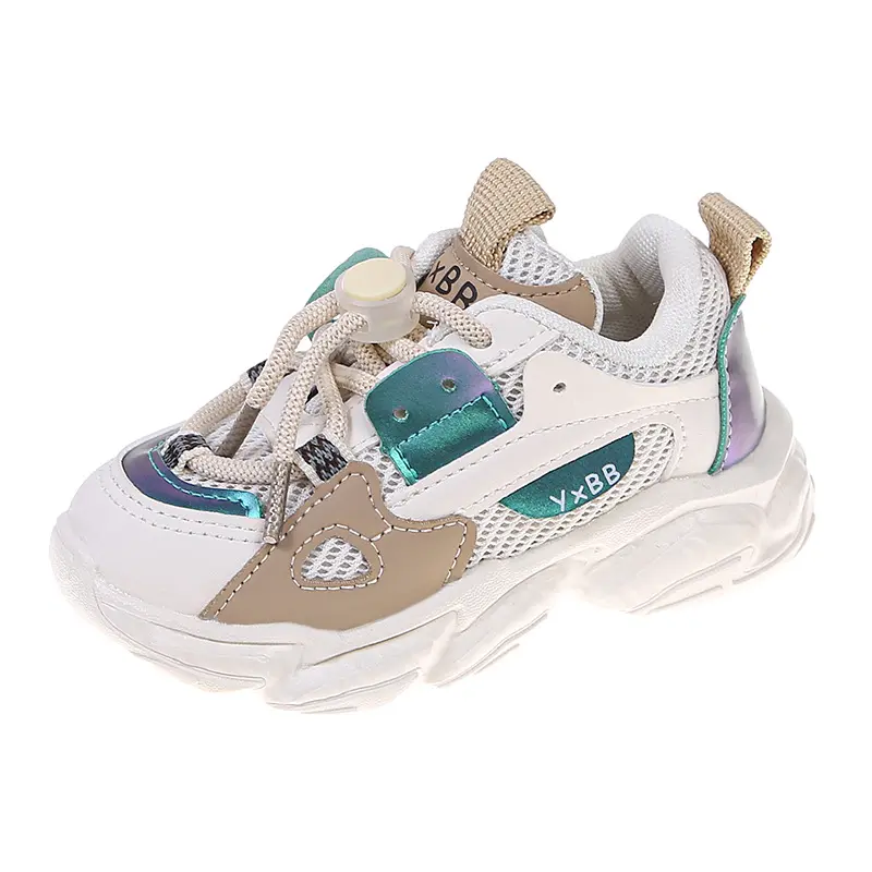 Breathable Mesh Toddler Sneakers for Boys Girls Non-Slip Kids Casual Running Sports Shoes Outdoor Autumn Children Footwear