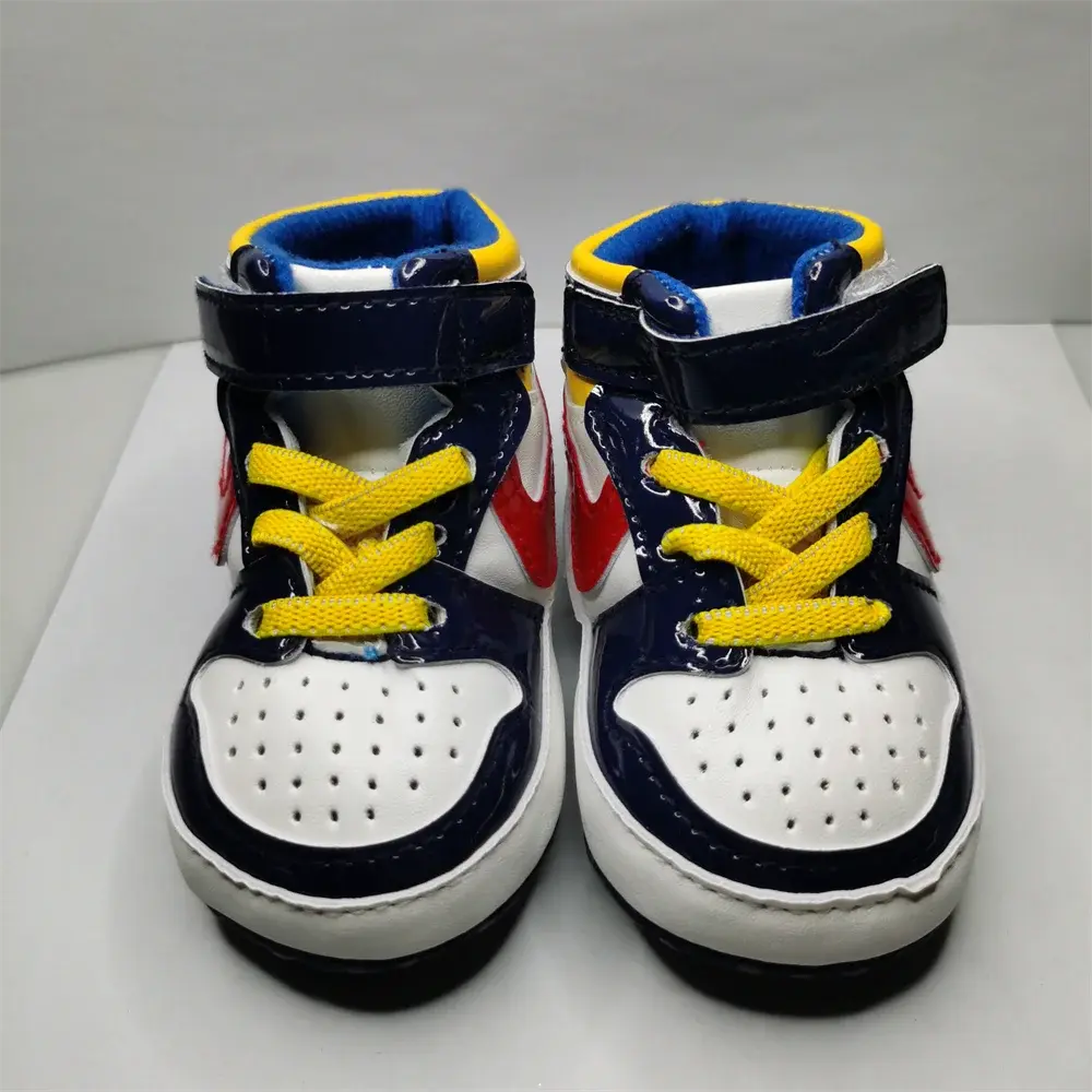 Fashion Casual Infant Soft Shoes Toddler First Walker Baby Shoes Boy Girl Classical Sport Soft Sole PU Leather Baby Sneakers