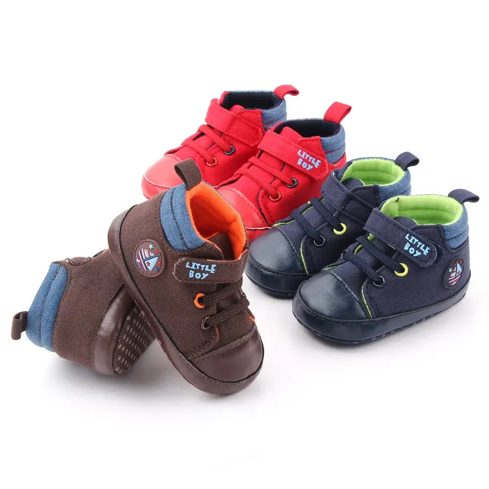 Newborn Sneakers Toddler Baby Girls Boys Shoes Non-slip Boots Baby Boy Accessories Newborn Shoes Infant Flats