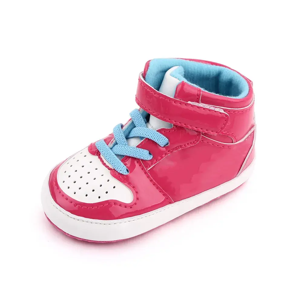 Baby Boys Girls Shoes Classical Sport Soft Sole PU Leather Kids Sneakers Fashion Casual Infant Soft Shoes Toddler First Walker
