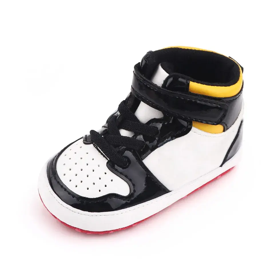 Baby Boys Girls Shoes Classical Sport Soft Sole PU Leather Kids Sneakers Fashion Casual Infant Soft Shoes Toddler First Walker