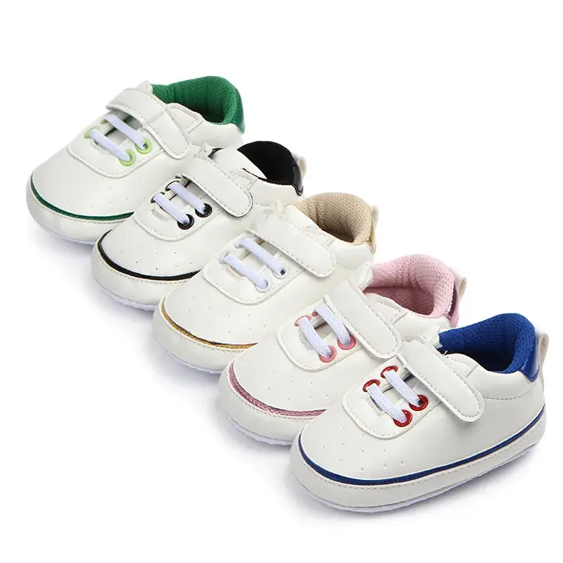 2025 Casual Baby Shoes Infant Baby Girl Crib Shoes Cute Soft Sole Newborn Prewalker Sneakers Walking Shoes Toddler First Walker