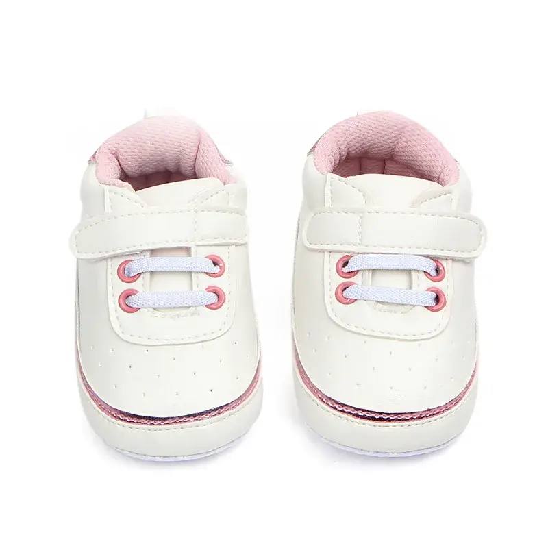 2025 Casual Baby Shoes Infant Baby Girl Crib Shoes Cute Soft Sole Newborn Prewalker Sneakers Walking Shoes Toddler First Walker