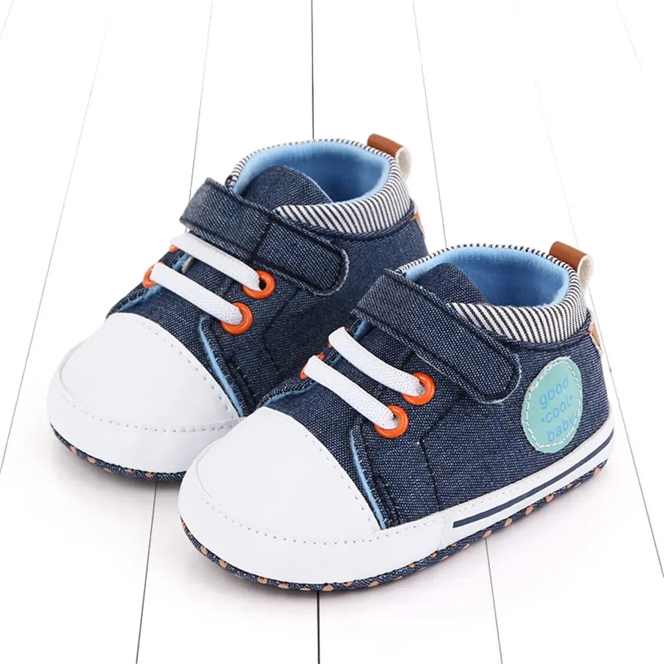 2025 Spring Autumn Baby Canvas Boys and Girls Shoes Casual Baby Soft Sole Toddler Shoes