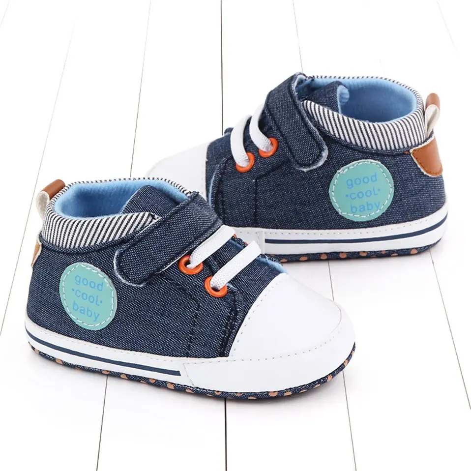 2025 Spring Autumn Baby Canvas Boys and Girls Shoes Casual Baby Soft Sole Toddler Shoes