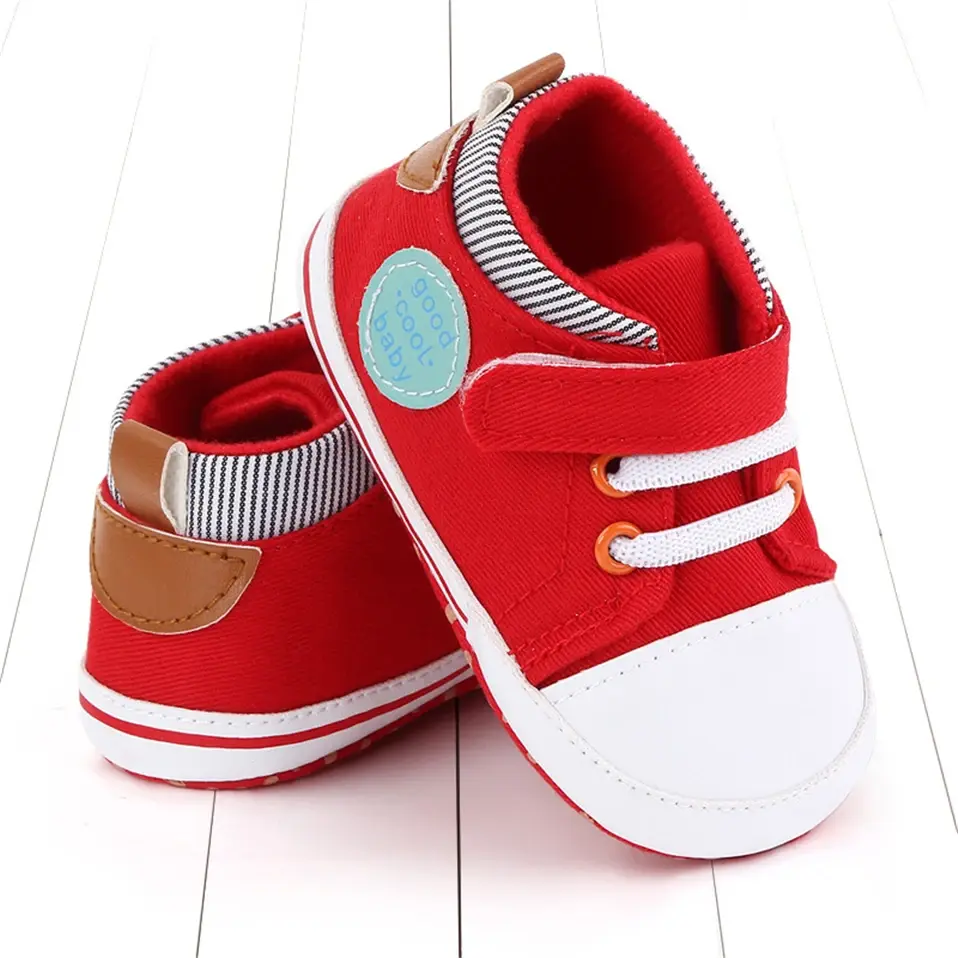 2025 Spring Autumn Baby Canvas Boys and Girls Shoes Casual Baby Soft Sole Toddler Shoes