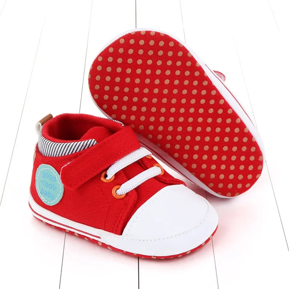 2025 Spring Autumn Baby Canvas Boys and Girls Shoes Casual Baby Soft Sole Toddler Shoes