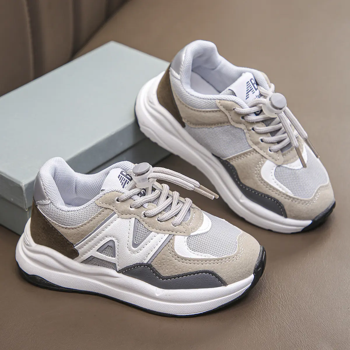 Kids Boys Girls Soft Sneakers Fashion Sports Running Shoes Casual Baby Toddler Outdoor Flat Shoes Trend Chic Basketball Footwear