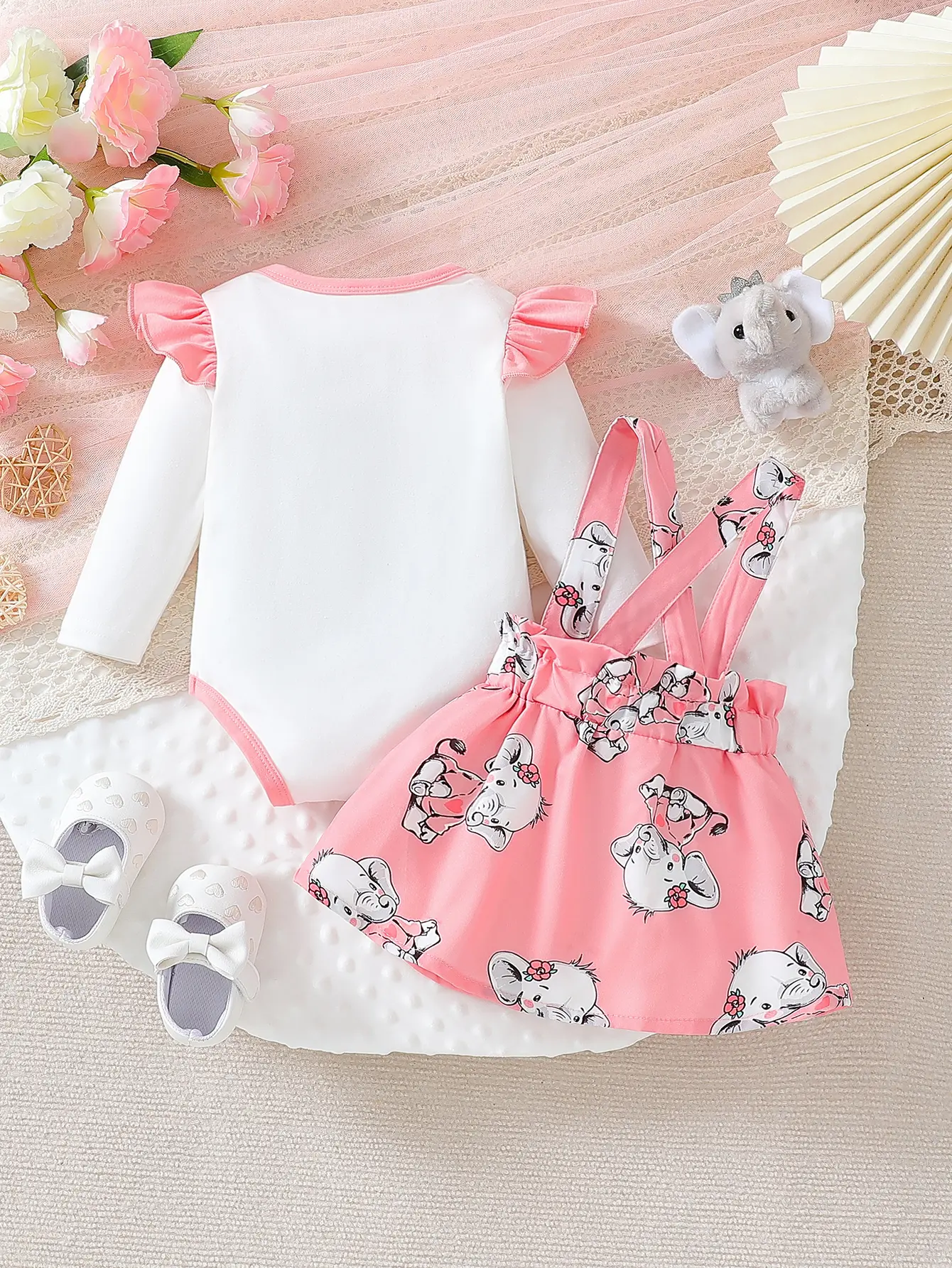 Infant Autumn English-Style Suit with Vest and Long Sleeve Three-Piece Set for 1-Year-Old Boy’s Formal Wear