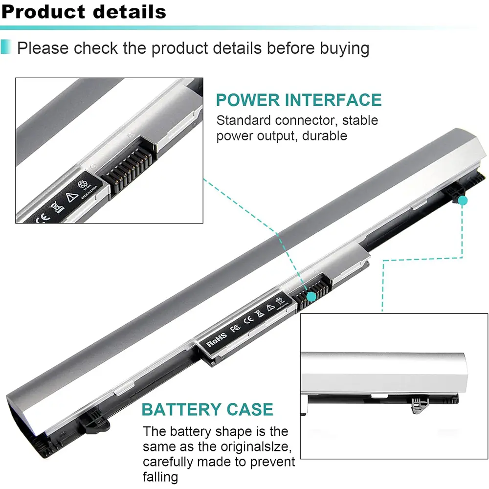 New Laptop Battery RO04 RO06XL RO06XL 805292-001 for HP ProBook 430 G3 HP ProBook 440 G3 Series HSTNN-PB6P HSTNN-LB7A