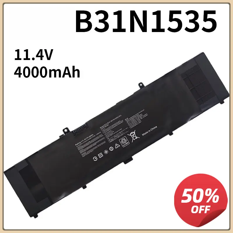 Suitable for ASUS B31N1535 UX/RX310UA/Q U410UQ RX410U U4000U notebook battery