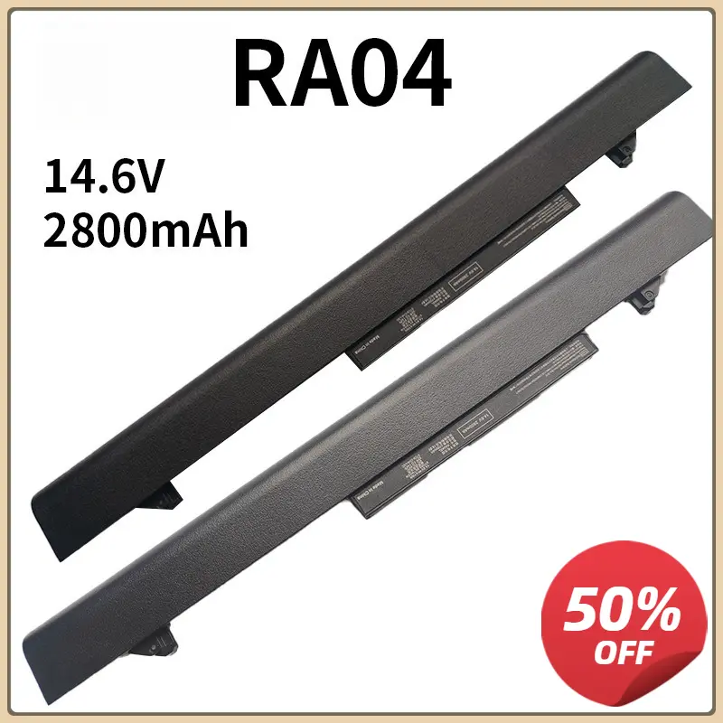 RA04 Laptop Battery for Hp ProBook 430 G1 G2 745662-001 707618-121 707618-141 707618-541 745416-121 H6L28AA H6L28ET HSTNN-IB4L