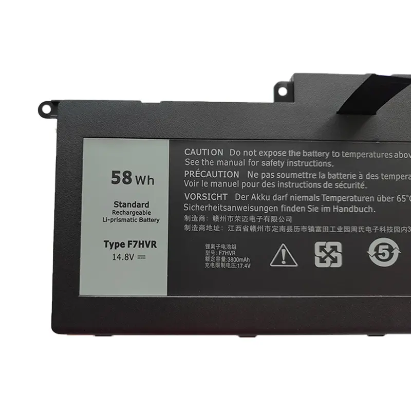 LIXI 14.8V 3800mAh F7HVR 58Wh G4YJM T2T3J Laptop Battery For Dell Inspiron 17 7000 7737 7746 14 15 15r 5545 7537 G4YJM 062VNH
