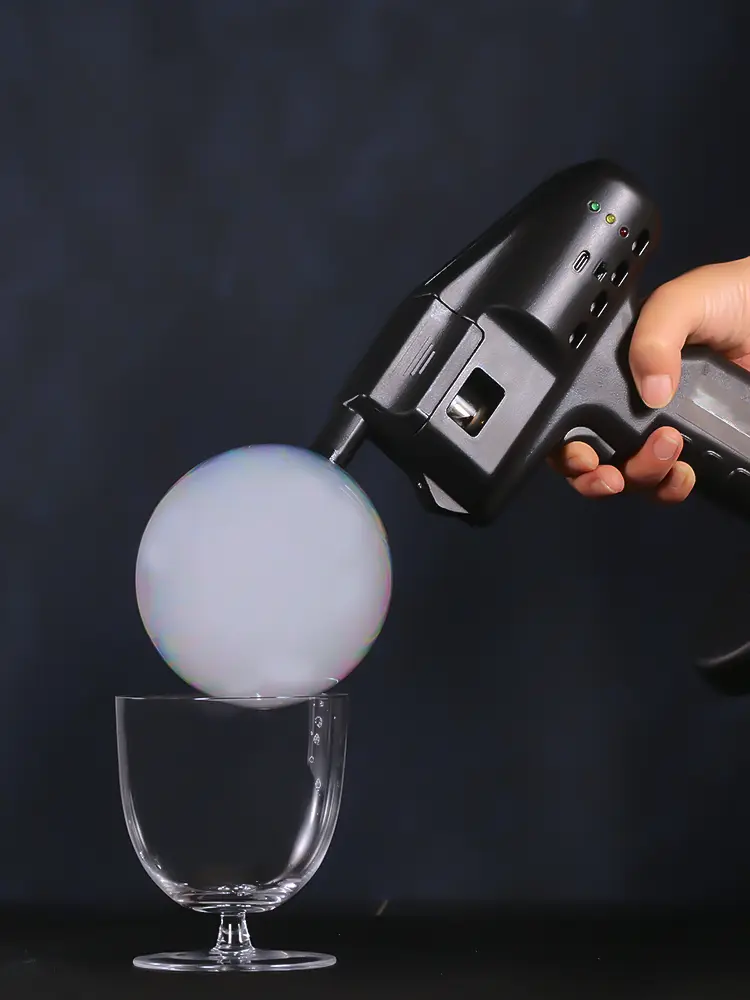Cocktail Smoke Gun Bubble Gun Smoke Making Machine Smoke Gun Molecular Cuisine Coffee Bubble Machine