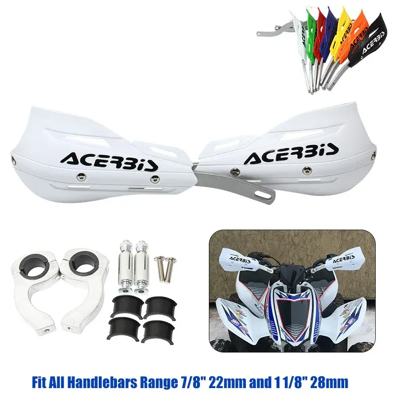 Universal Off-road Motorcycle Hand Protection Windshield Cover 22/28mm 7/8 Inch Adjustable Bow Shield Protective Windscreen