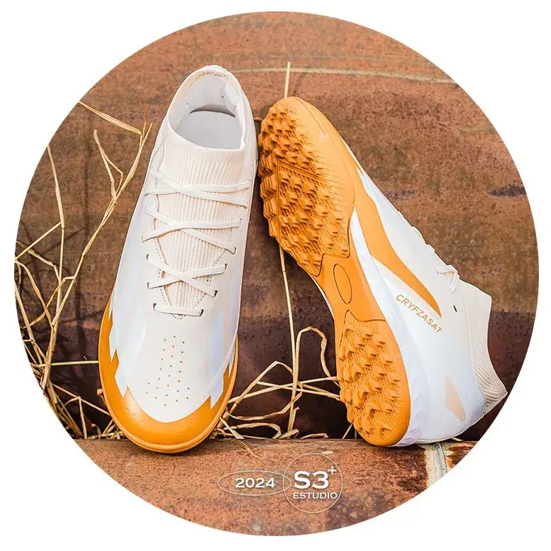 Wholesale Cross-Border Football Shoes Men's Mexico Falcon Medium Support Long Spike Split Studs Student Youth Competition Non-Sl