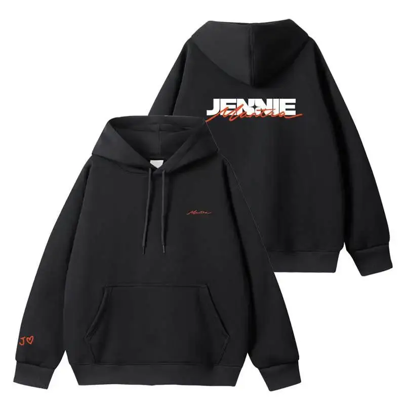 Gold Jennie Hot Sale Of The Season Mantra Support Hoodie Sweatshirt Print Design Crewneck No Brand Origin China Female Fashion S