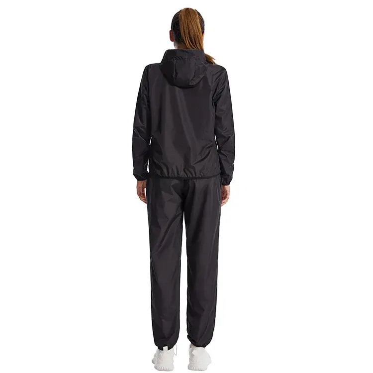 Sweating Workout Suit Running Heat Producing Sweat Outfit Gym Training Clothes Women's Fitness Set Breathable Sportswear