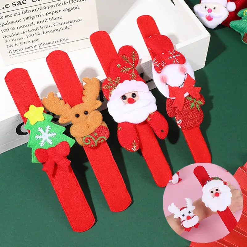 Christmas Gifts For Kids Santa Claus Snowman Deer Santa Ping Pong Circle Toy Awards For Kindergarten China Made Decorative Small
