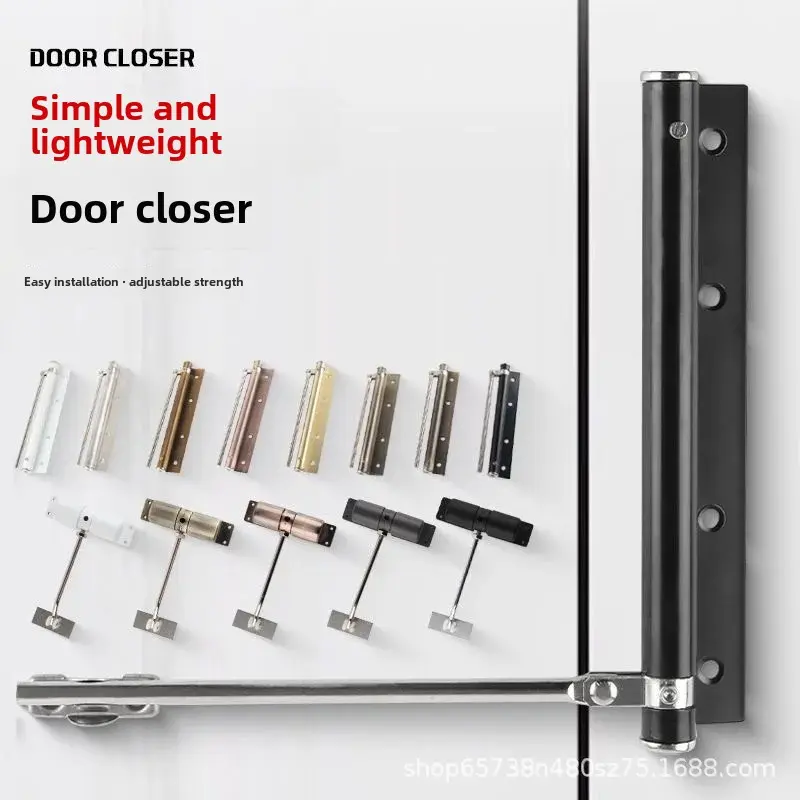 Silent Stainless Steel Lightweight Door Closer Automatic Spring Latch Door Closer For Boats And Ships Vessel Equipment Accessori