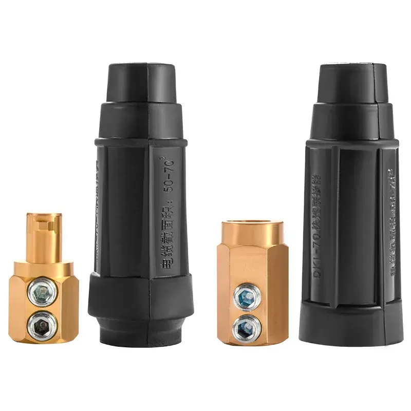 Quick Connecting Cable Terminal Block DKJ-50 70 95 Pure Copper Chinese Style Cable Connector Boat Ship Parts Accessories