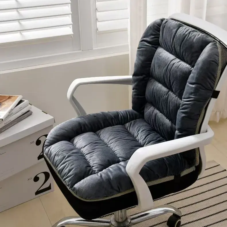 Cross-Border Heated Office Chair Cushion Integrated Back Heating Seat Cushion Student Chair Pad Wholesale Office Furniture