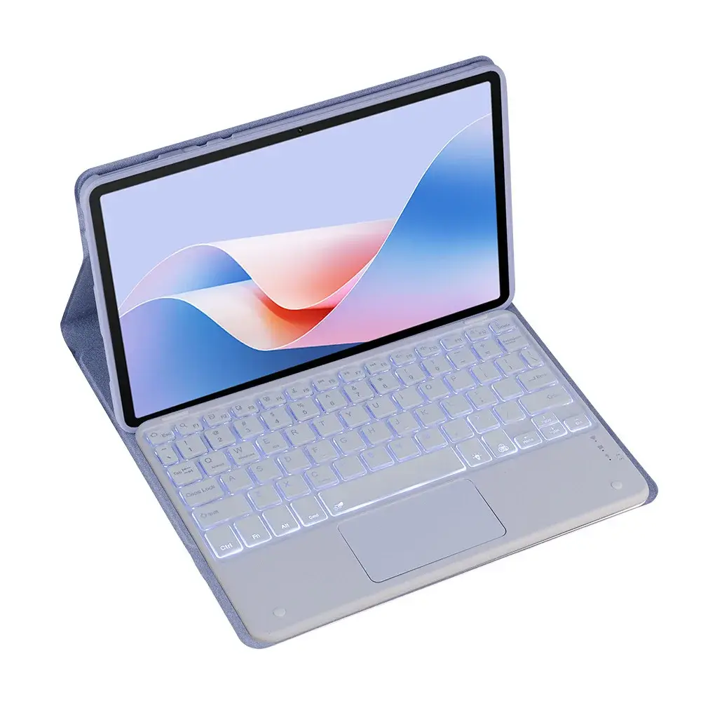 Xiaomi Redmi Pad SE 8.7 Inch Protective Case Bluetooth Keyboard Full Covered Edge For 2024 Model Motorcycle Electronic Accessori