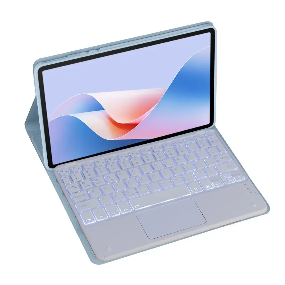 Xiaomi Redmi Pad SE 8.7 Inch Protective Case Bluetooth Keyboard Full Covered Edge For 2024 Model Motorcycle Electronic Accessori