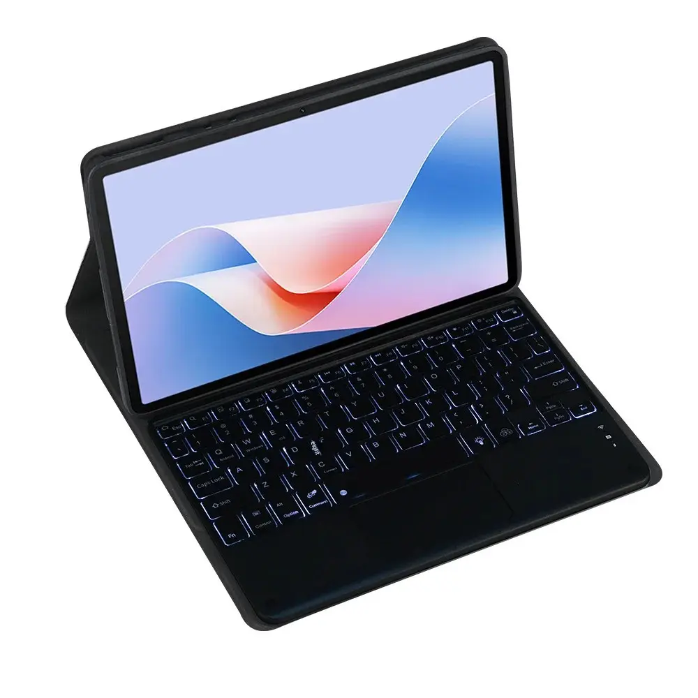 Xiaomi Redmi Pad SE 8.7 Inch Protective Case Bluetooth Keyboard Full Covered Edge For 2024 Model Motorcycle Electronic Accessori