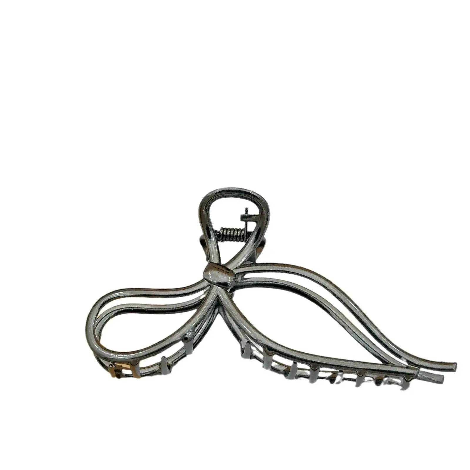 Korean Style Butterfly Knot Hair Tie Alloy Shark Clamp Multi-Quantity Hair Clip Headwear Professional Salon Partition