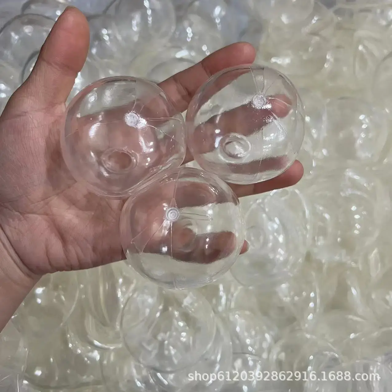 Diy Handmade Ball Trp Stress Relief Toys Jelly Grain Sugar Slow Rebound Squeeze Toys Super Big 9cm For Relaxation Entertainment