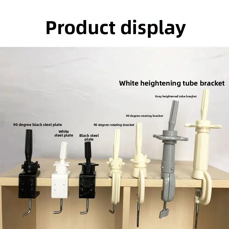 Desktop Hairdressing Practice Head Stand Mannequin Head Dummy Small Stand Beauty Salon Training Model Hair Extension Holder